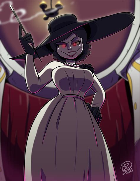 lady dimitrescu by GrizzlyArt on Newgrounds